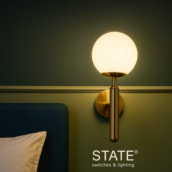 STATE Opal Glow Wall Light – Minimalism Meets Luxury