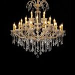 Crystal Majesty Chandelier- The Italian Vibe