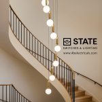 Cascade Luxe Staircase Pendant
