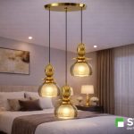 Luxury Pendant Light – Gold & Glass Finish