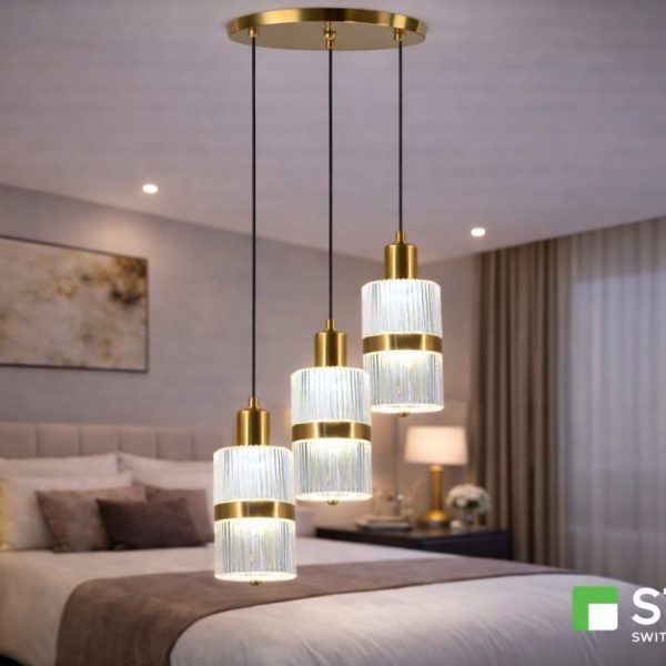 Elegant 3-Drop Pendant Ligh