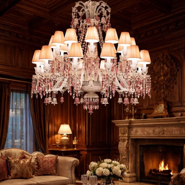 Majestica Rosé Grand Chandelier