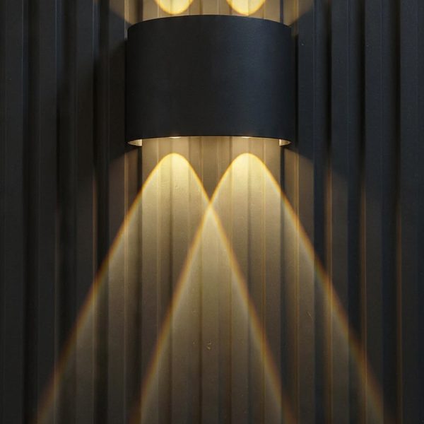Designer LED Wall Light with Multi Pattern Beam Projection Effect