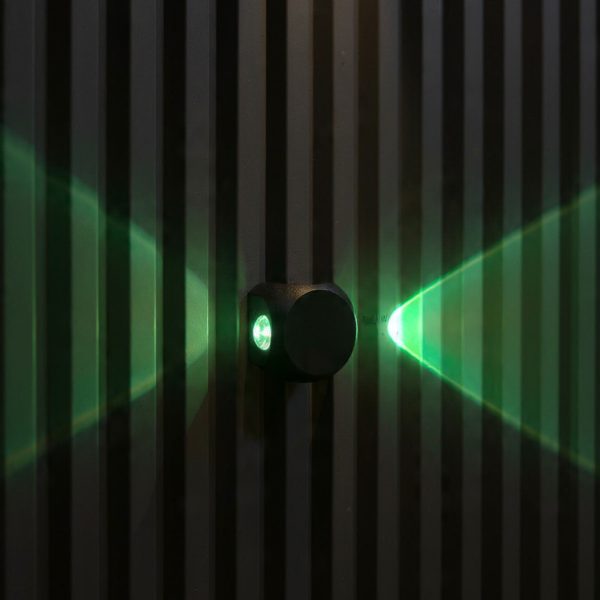 Modern Dual Beam LED Wall Light with Linear Projection Effect