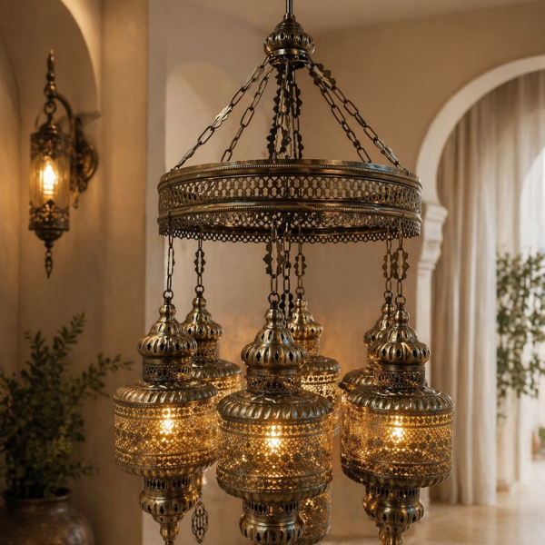 Moroccan Cluster Chandelier – Heritage Collection