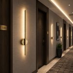 Modern Linear Wall Light with Dual Glow – Luxury LED Wall Sconce