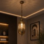 Antique Hanging Lantern – Classic Decorative Ceiling Light